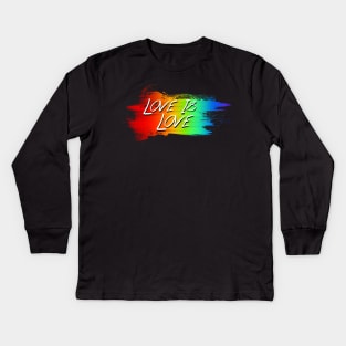 Love Is Love - Pride Month 2020 Kids Long Sleeve T-Shirt